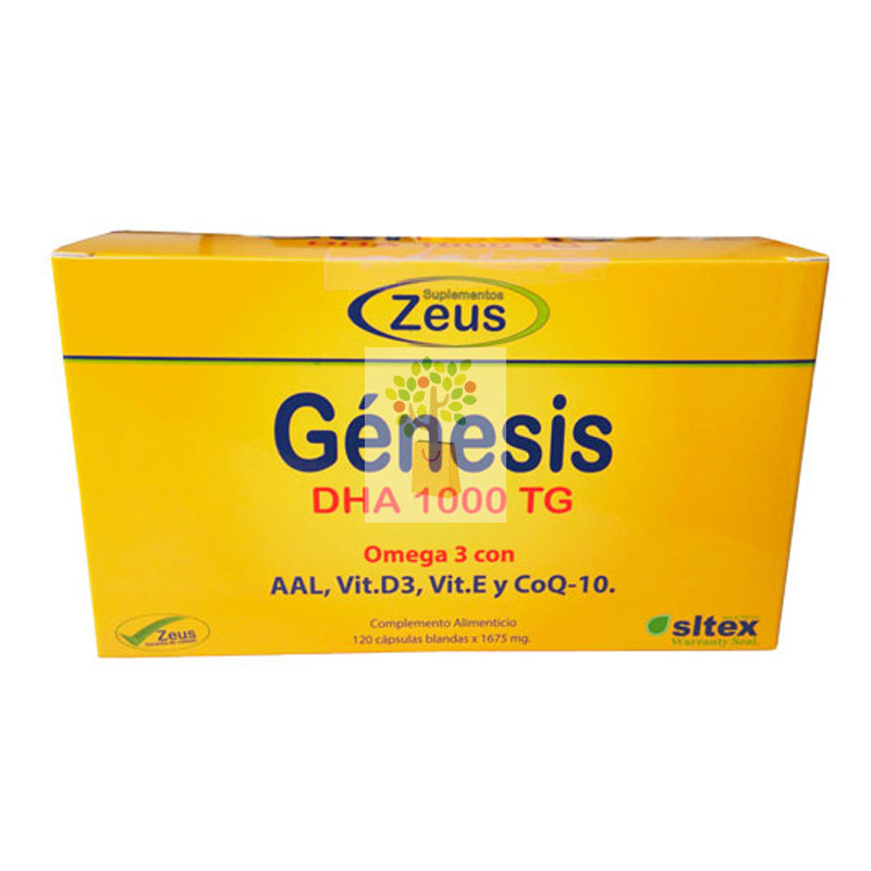 GENESIS DHA 1000TG 120 CAPSULAS ZEUS