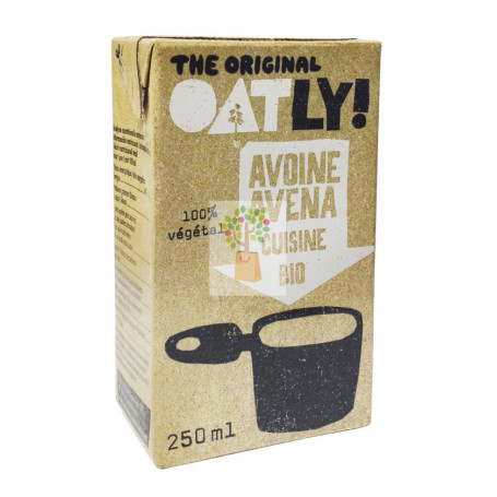 CREMA DE AVENA CUISINE BIO 250ML OATLY