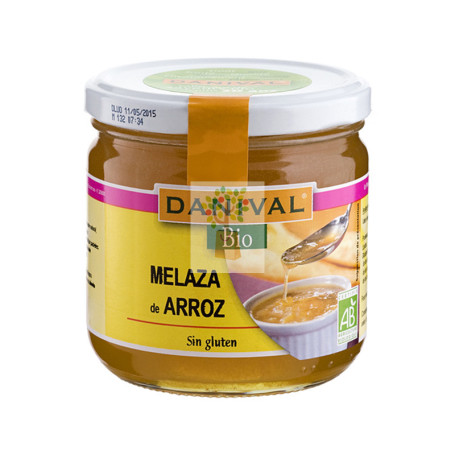MELAZA DE ARROZ  SIN GLUTEN 460Gr. BIO DANIVAL