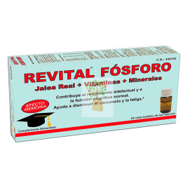 REVITAL FOSFORO 20 VIALES PHARMA OTC