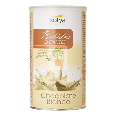 BATIDO SACIANTE POLVO SABOR CHOCOLATE BLANCO 700Gr. SOTYA