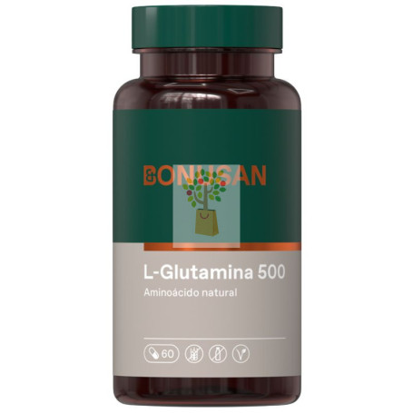 L-GLUTAMINA 500 60 CÁPSULAS BONUSAN