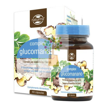 GLUCOMANANO COMPLEX 500Mg. 60 CAPSULAS NATURMIL