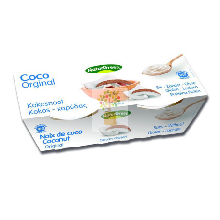 POSTRE DE COCO NATURE 2x125Gr. NATURGREEN