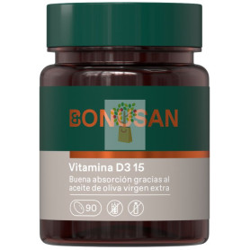 VITAMINA D3 15 90 PERLAS BONUSAN