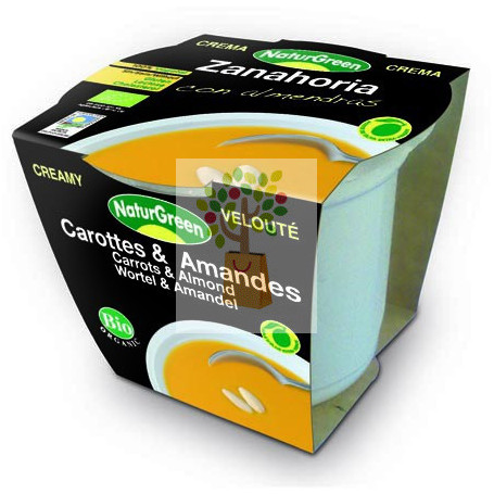 CREMA ZANAHORIA CON ALMENDRAS 310Gr. NATURGREEN