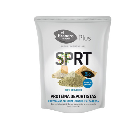DEPORTISTAS (PROT. DE GUISANTE, ALGARROBA Y CAÑAMO) BIO 200Gr. GRANERO