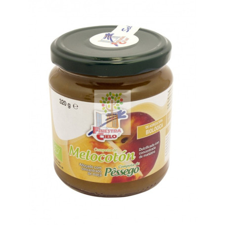 COMPOTA DE MELOCOTON BIO 320Gr. FINESTRA