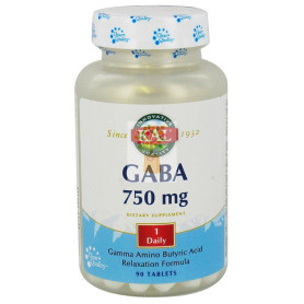 GABA 750Mg. 90 COMPRIMIDOS KAL