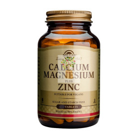 CALCIO / MAGNESIO PLUS ZINC 100 CAPSULAS SOLGAR