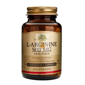 L-ARGININA 500 MG 50 CAPSULAS VEGETALES SOLGAR