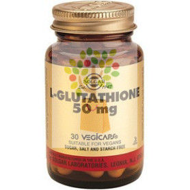 L-GLUTATION 30 CAPSULAS VEGETALES SOLGAR