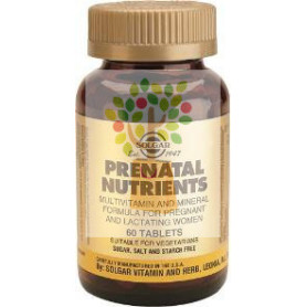 NUTRIENTES PRENATALES 60 CAPSULAS SOLGAR