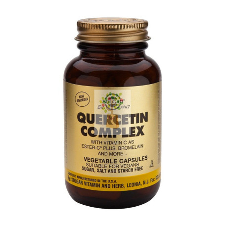 QUERCITINA COMPLEX 100 CAPSULAS VEGETALES SOLGAR