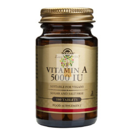 VITAMINA A  SECA 100 CAPSULAS SOLGAR