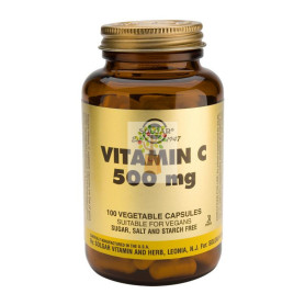 VITAMINA C 500 MG 100 CAPSULAS VEGETALES SOLGAR