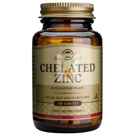 ZINC QUELADO 100 CAPSULAS SOLGAR