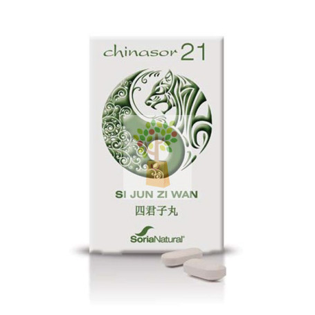 CHINASOR 21 SI JUN ZI WAN 30 COMPRIMIDOS SORIA NATURAL