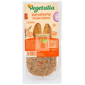VEGEBURGUER SEITÁN Y ZANAHORIA BIO 160GR VEGETALIA