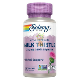 MILK THISTLE 30 CAPSULAS VEGETALES SOLARAY