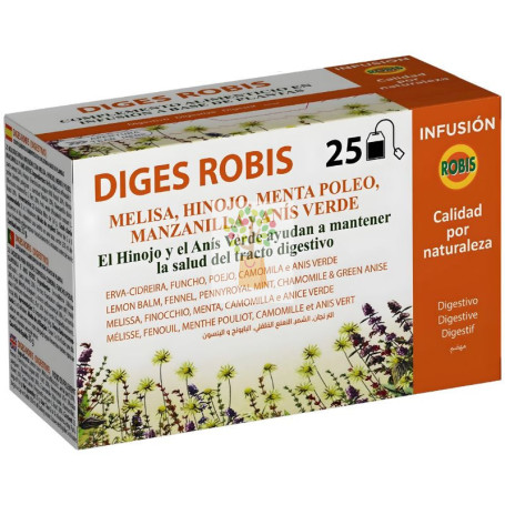 DIGES INFUSIÓN 25 FILTROS ROBIS