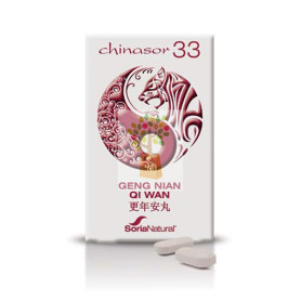 CHINASOR 33 GENG NIAN QI WAN 30 COMPRIMIDOS SORIA NATURAL