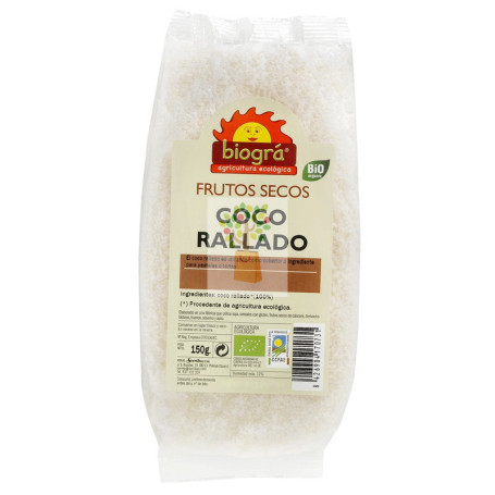 COCO RALLADO 150Gr. BIOGRA