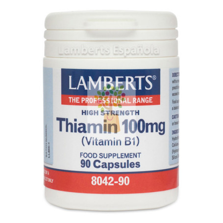 TIAMINA 90 CAPSULAS LAMBERTS