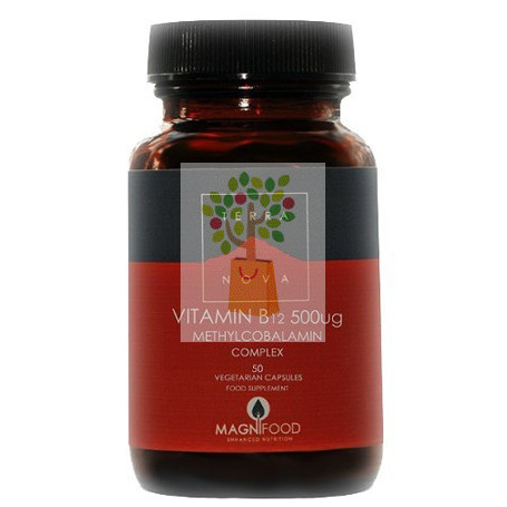 VITAMINA B12 500Mcg. 50 CAPSULAS TERRANOVA