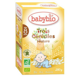 TRES CEREALES NATURE BIO 220Gr. BABYBIO