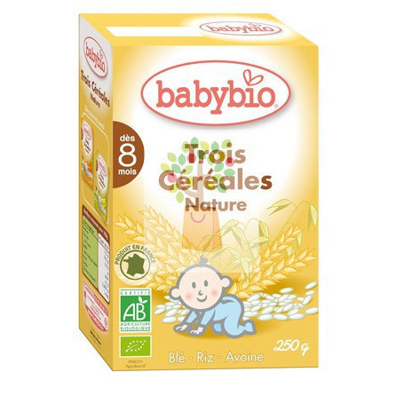TRES CEREALES NATURE BIO 220Gr. BABYBIO