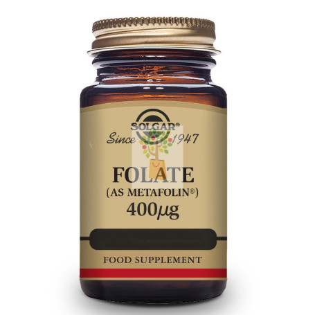 FOLATO (METAFOLIN) 50 CAPSULAS SOLGAR