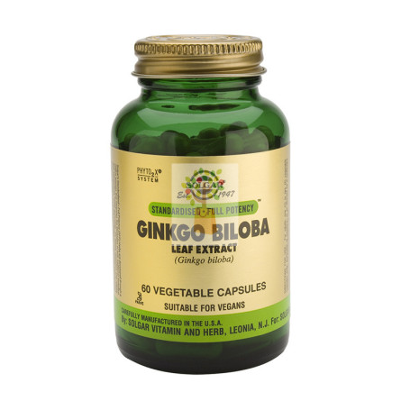 GINSENG COREANO RAIZ 60 CAPSULAS VEGETALES SOLGAR