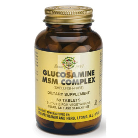 GLUCOSAMINA MSM COMPLEX 60 CAPSULAS SOLGAR