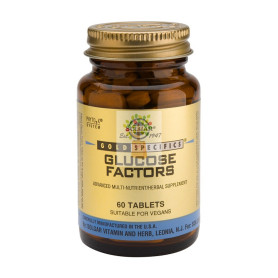 GS GLUCOSE FACTORS 60 CAPSULAS SOLGAR
