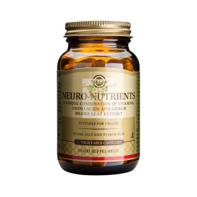 NEURO NUTRIENTES 60 CAPSULAS VEGETALES SOLGAR