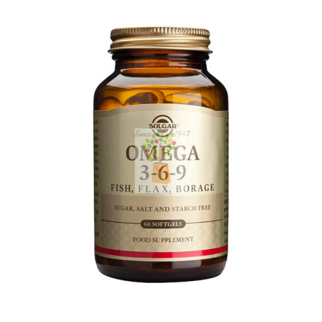 OMEGA 3-6-9 60 CAPSULAS BLANDAS SOLGAR