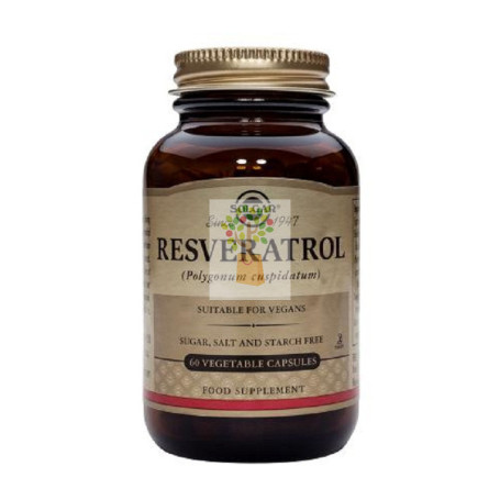 RESVERATROL 60 CAPSULAS VEGETALES SOLGAR