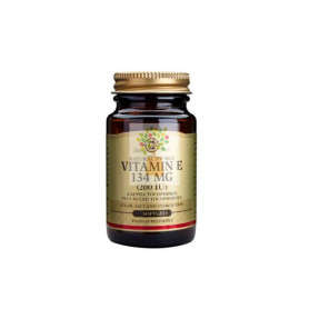 VITAMINA E 200 UI (134 MG) 50 CAPSULAS BLANDAS VEGETALES SOLGAR