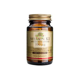 VITAMINA K1 (FITONADIONA) 100 MCG 100 CAPSULAS SOLGAR