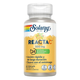 REACTA C TM  500Mg.  60 CAPSULAS VEGETALES SOLARAY