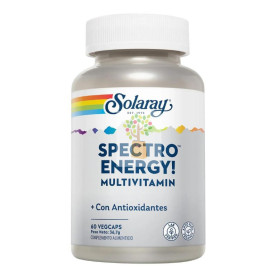 SPECTRO ENERGY MULTI-VITA-MIN 60 CAPSULAS VEGETALES SOLARAY