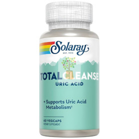 TOTAL CLEANSE URIC ACID 60 CAPSULAS SOLARAY