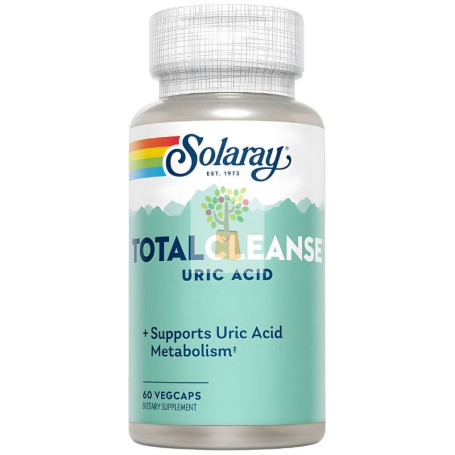 TOTAL CLEANSE URIC ACID 60 CAPSULAS SOLARAY