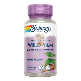 WILD YAM 275Mg. 60 CAPSULAS SOLARAY