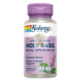 HOLLY BASIL 450Mg. 60 CAPSULAS SOLARAY