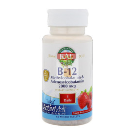 METHYLCOBALAMIN 1.000Mcg. 60 COMPRIMIDOS KAL