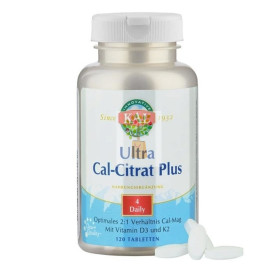 ULTRA CAL-CITRATE+K2 120 COMPRIMIDOS KAL