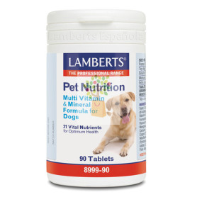 PET NUTRITION (MULTIVIT. Y MINERALES PARA PERROS) 90 TABLETAS LAMBERTS