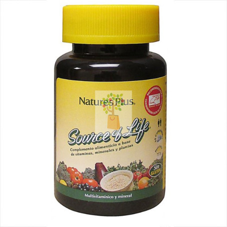 SOURCE OF LIFE 60 COMPRIMIDOS NATURE´S PLUS